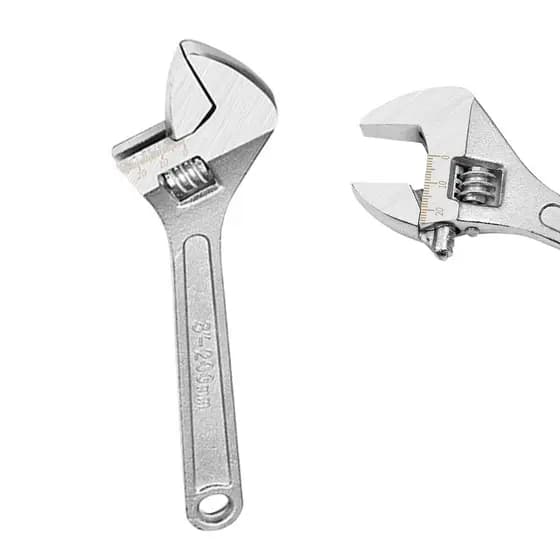 Chave Ajustável Inglesa 8 10 12 Polegadas 200mm Aço Universal