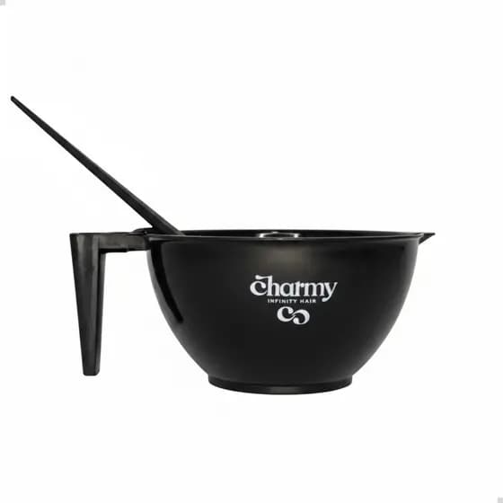Kit Cumbuca + Pincel Charmy Infinity Hair Preto