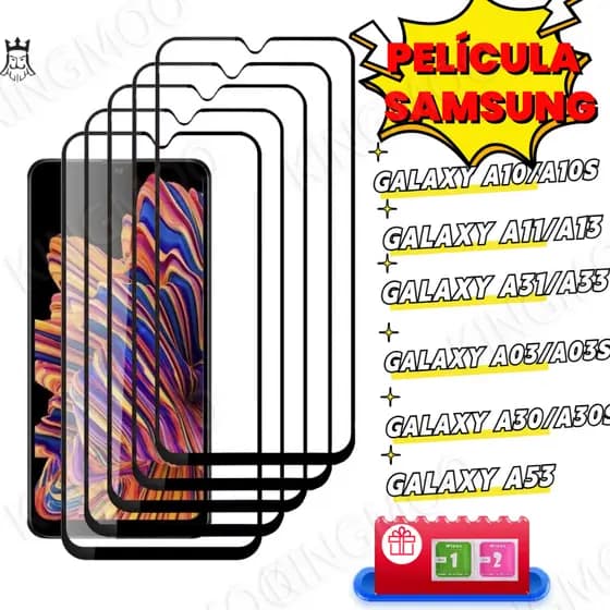 PELÍCULA 3D 9D PARA GALAXY A10 / A10S Película de Vidro para Celular