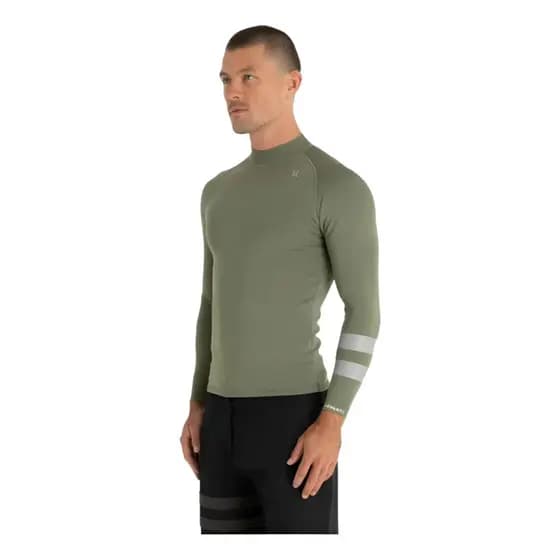 Jaqueta De Neoprene Hurley Advantage 1mm Verde Musgo