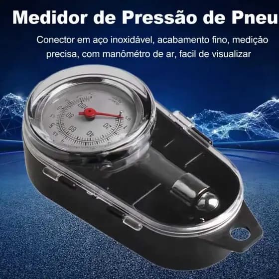 Calibrador Medidor De Pneu Medidor De Pressão 100 Libras. ENVIO IMEDIATO