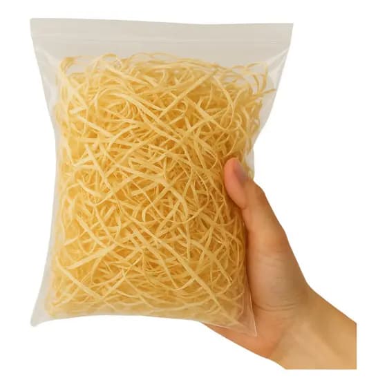 1 Pacote de Palha Natural 40g Decorativa para Artesanato Cestas e Lembrancinhas Caixa Presente