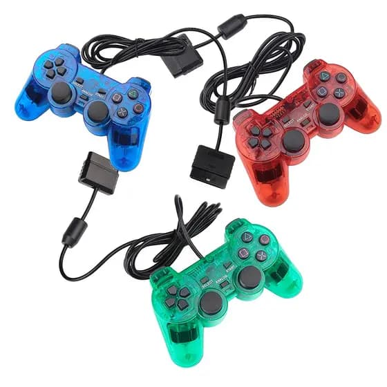 Controle PS2 Doubleshock 2 c/Fio Analógico BM -A052