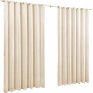 Cortina Roma Palha 2.00m x 1.40m com Ilhós Para Janela Sala Quarto Cozinha Parede Decoração