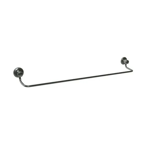 Gancho Cabideiro Porta Toalha Metal Cromado Banheiro Parede 46cm