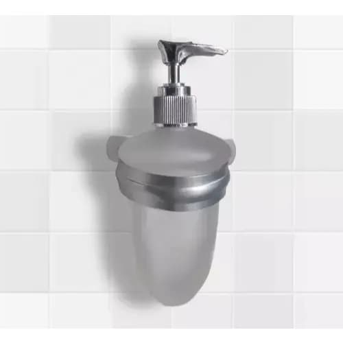 Dispenser vidro porta sabonete/álcool liquido sabão detergente kit 4unidades