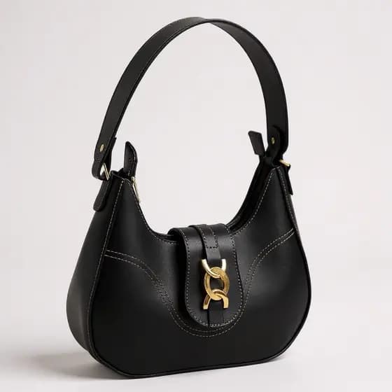 Bolsa Feminina Baguete De Ombro Transversal Elegante versátil Diversas Cores