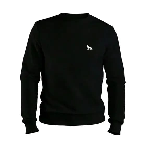 Moletom Masculino Blusa De Frio Flanelado Gola Redonda Mega Oferta