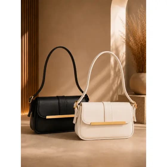 Kit Bolsa Feminina Moderno Estiloso De Ombro Promoçao Varias Cores