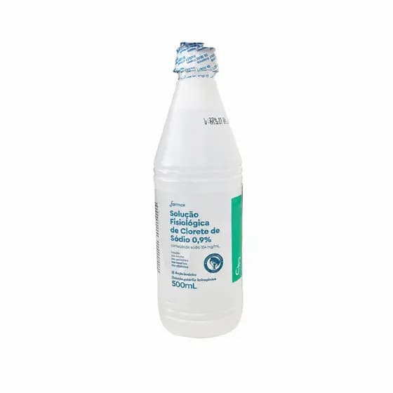 Kit Soro Fisiológico Farmax 500ml - Higiene e Nebulização
