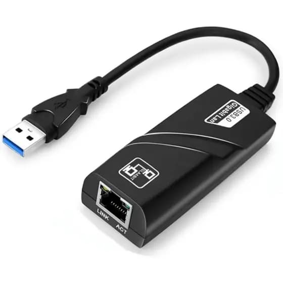 Adaptador USB 3.0 Ethernet 10/100/1000 Mbps Gigabit