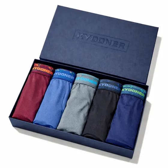 Kit Cuecas Box Boxer Dry Fit Respirável e Antiodor