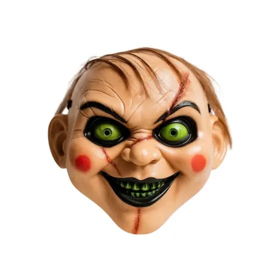 Máscara Chucky Terror Plástico Carnaval Halloween Cosplay