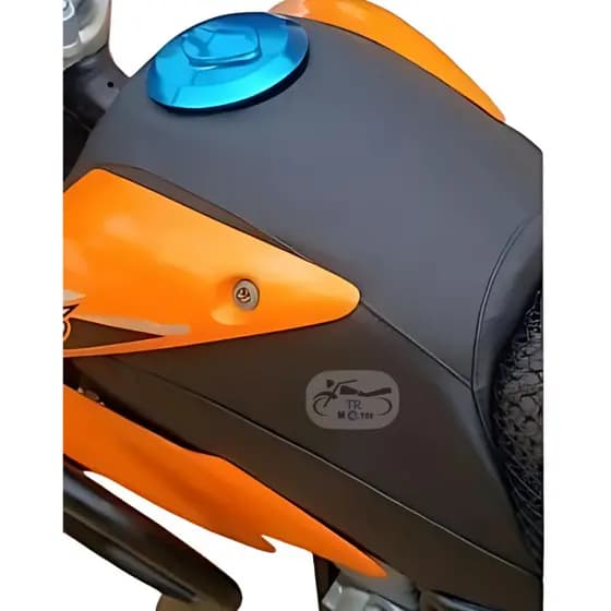 Capa De Tanque Moto NXR Bros 125/150 2009/2010/2011/2012/2013/2014 Preta