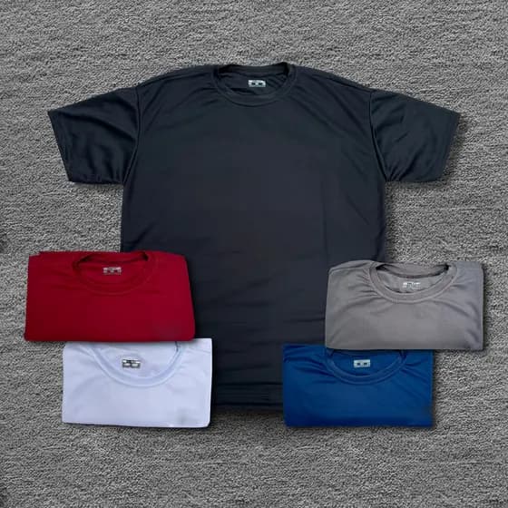 Kit com 3 Camisetas Masculina Academia Dry Fit Esportiva Refletiva (ENVIO EM ATÉ 24HRS) Plus Size