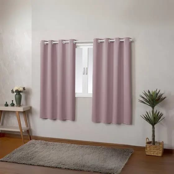 Cortina Blackout Blecaute Corta Luz 2.70m x 1.70m com Ilhós