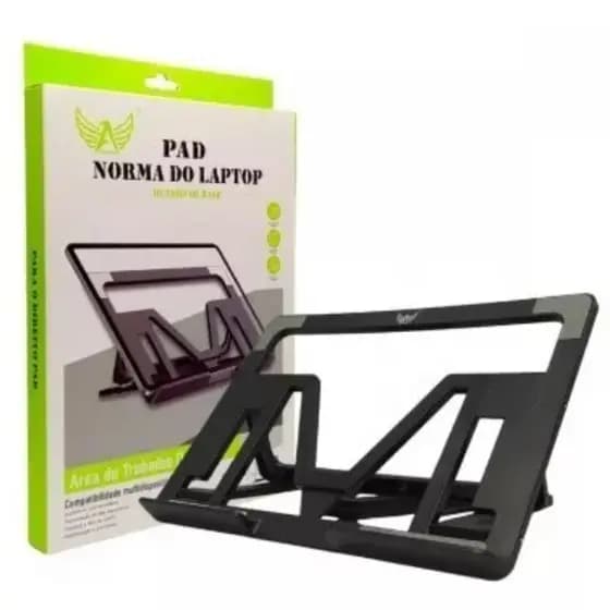 Suporte De Mesa Para Notebook E Tablet Altura Ajustável C-122 Cor Aleatória - Formato M