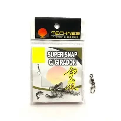 SUPER SNAP TECHNES C/ GIRADOR MICRO C/ 5UN