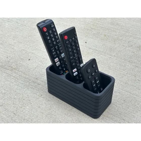 Suporte para Controle Remoto - 3 divisórias