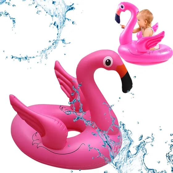 Boia Flamingo Infantil 120cm para Festa Piscina Snel Home