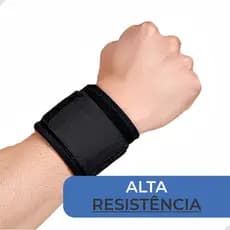 Munhequeira Para Pulso Ajustável Compressão Academia Musculação Crossfit Suporte Treino Forte