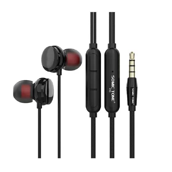 Fone De Ouvido Com Microfone Volume Super Bass Grave Forte