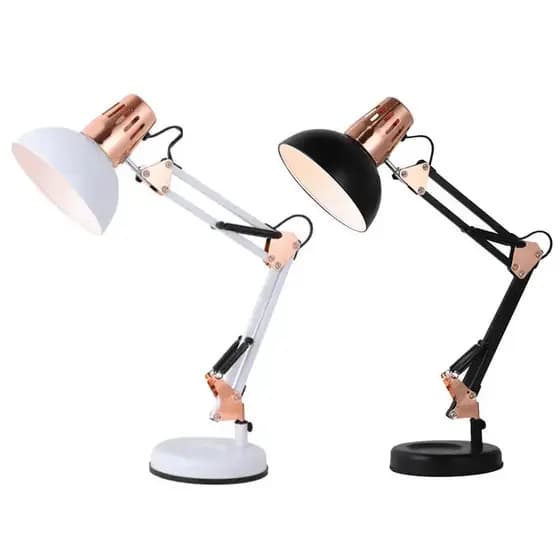 Luminária De Mesa Led Articulável Quarto Trabalho Wbcom