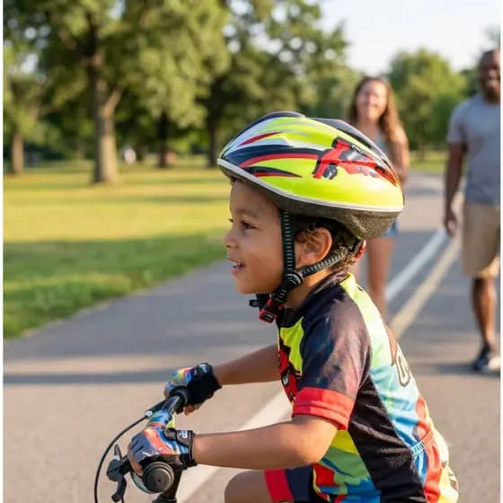 Capacete Infantil para Andar de Bicicleta