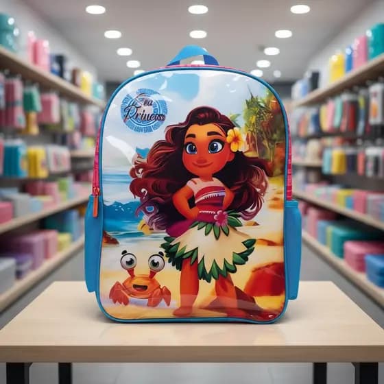Mochila infantil De Costa Personagens