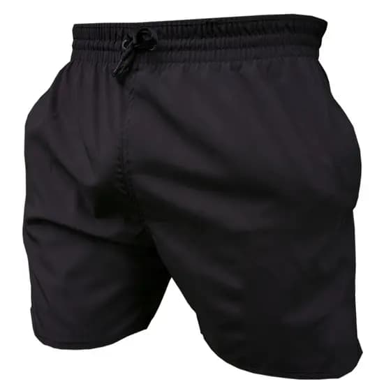 Bermuda Treino Short Lisa Preto Azul Cinza Vermelho e Verde