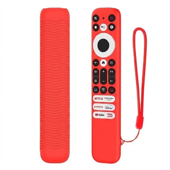 Capa de Silicone para Controle Remoto Tv TCL 4K RC902c Smart Universal à prova de quedas