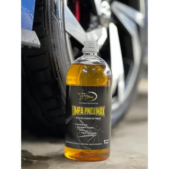 Pretinho Concentrado baba de Camelo 1x1 1 Litro Pneu Max Ortemax 1L