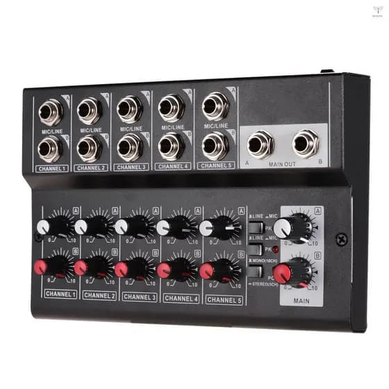 Mixer Com 10 Canais Premium Mic/professional Sound Mixer