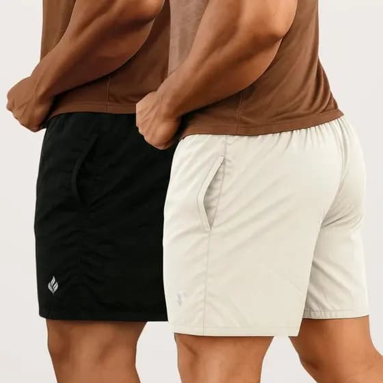 Kit 2 Short Masculino Bermuda Tactel Roupa De Academia Praia