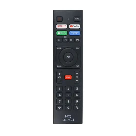 Controle Remoto Tv LCD HQ Smart - Hqs43nkh / Hqs32nkh / Hk320df le-7404