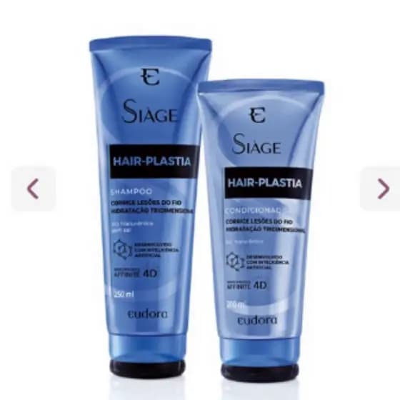 Combo Siàge Hair Plastia Shampoo + Condicionador