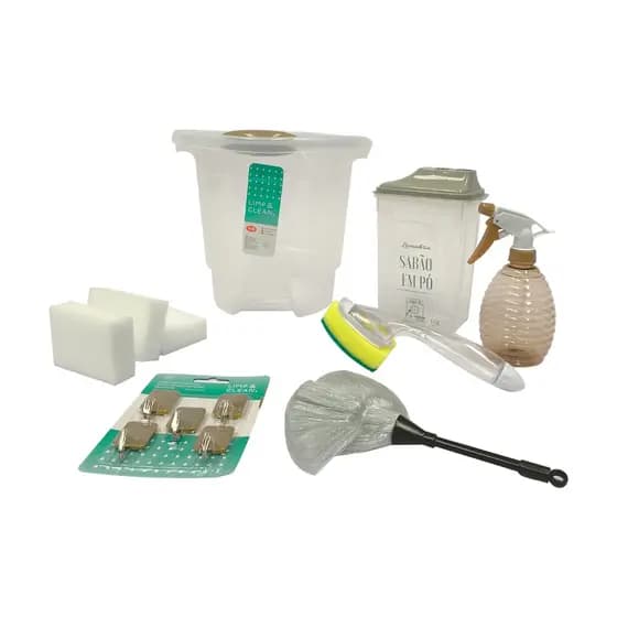 Kit Lavanderia Completo 13 peças Organização de Casa