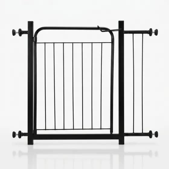 Portão de Segurança para Bebê e Pet Ajustável 68 a 78cm | Grade Proteção Criança Cachorro Gato Escada Porta