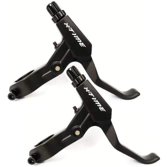 Par de Manete De Freio V Brake ou Disco Alumínio Maçaneta Bike