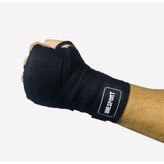 Bandagem Atadura Elástica 1,5mts/2,5mts/3mts/5mts Faixa Muay Thai Boxe MMA