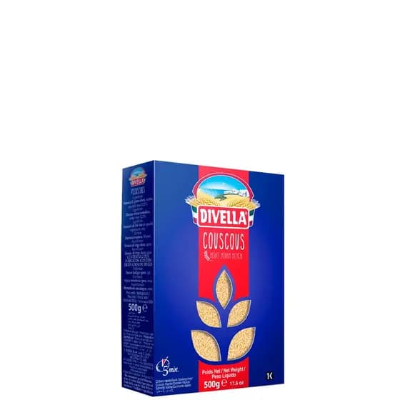 Couscous Marroquino Fácil Divella Cuscuz 500g com Nota Fiscal