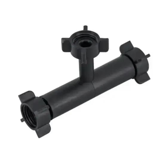 Conexão T Ajustável PVC Misturador Lavatório Banheiro Torneira 1/2 Polegada Saída Água Quente Fria