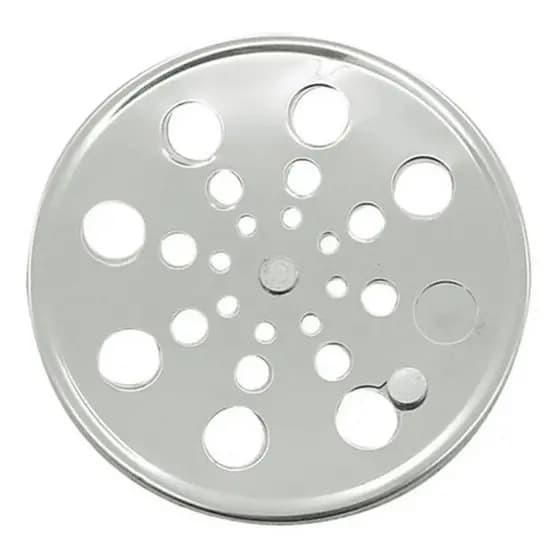 Kit 2 Ralo Grelha Inox Para Banheiro Redondo 15x15 Com Fecho