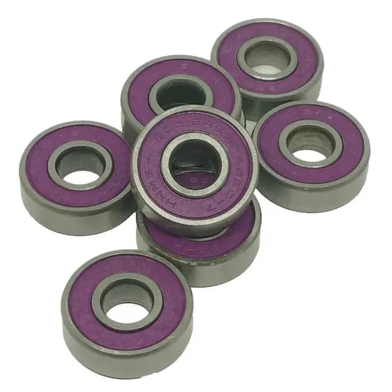 8 Rolamentos Abec 7 608 2rs Hhms 8x22x7 Abec7 Abec-7 Rioskateboard