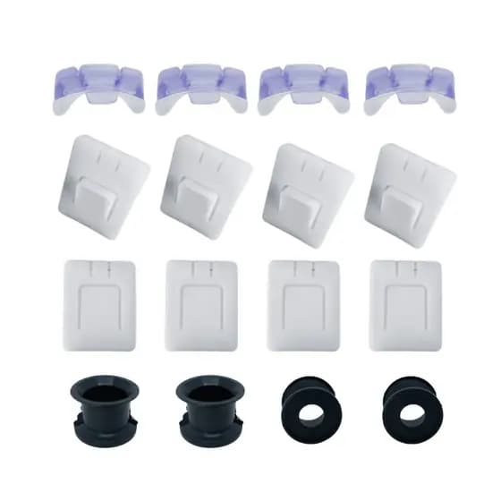 Kit Deslizante Grampo Trava Do Banco Gol Parati Voyage G1 G2 G3 G4 G5