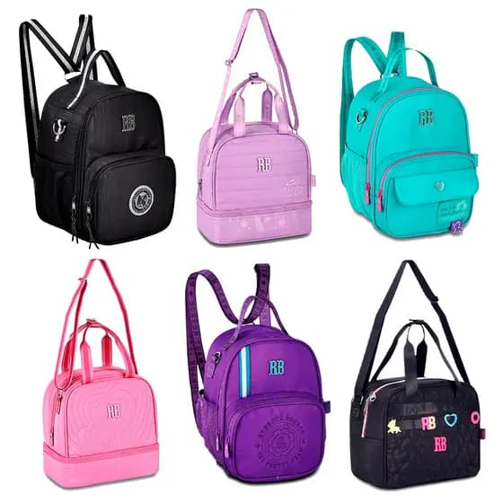 Bolsa Lancheira Térmica Rebecca Bonbon Luluca Original Feminina com Alça Tiracolo