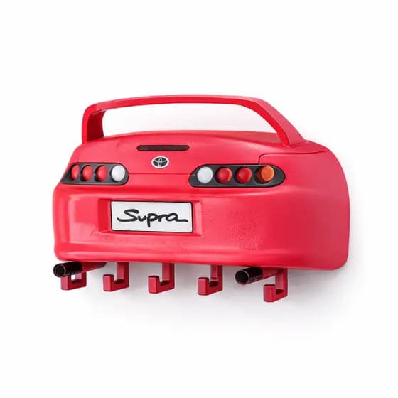 Porta-Chaves Automotivo Estilo Supra JDM – Traseira de Carro Decorativa