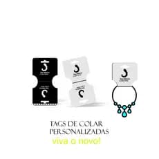 Tags Couchê 250g Verniz Total Frente 1000 unidades