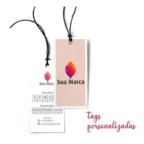 Etiquetas Personalizadas com sua logo Para Roupas
