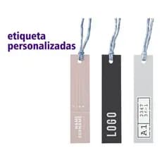 Tags Etiquetas Personalizadas Para Roupas E Brindes 1.000 Un